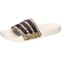 Adidas Adilette Shower Badesandalen - Off White / Core Black / Magic Beige - EU 48 2/3
