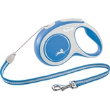 Flexi New Comfort S Cord 8 m blau Hund Rückziehbare Leine