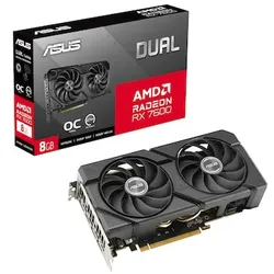 ASUS Dual Radeon RX 7600 EVO OC Edition 8GB GDDR6 Grafikkarte