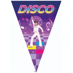 Disco Party Wimpelkette 5m