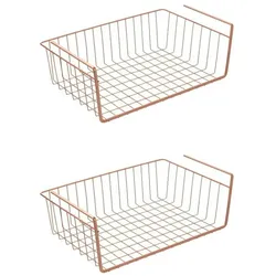 Unterbau Schrankkorb Korb Regal Küchenregal Regalboden Ablage Raumsparer 2er Set