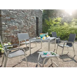 Kettler Gartentisch 160 x 95 x 74 cm Silber/Anthrazit