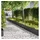 vidaXL Raseneinfassung 100 x 0,05 x 30 cm 10 Stück Schwarz