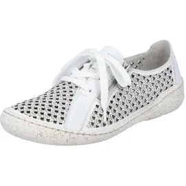 Rieker Schnürschuh Damen Weiß 37