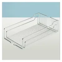 Hettich Hochschrank-Einhängekorb Dispensa 73564 mit 2-fach Reling KB 300mm, Stahl