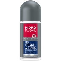 Hidrofugal Men Frisch & Stark Roll-on (50 ml), starker Antitranspirant Deo für Männer ohne Ethylalkohol