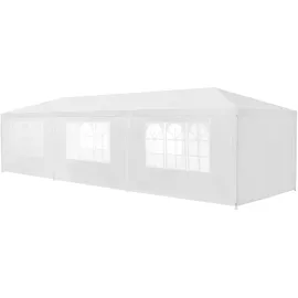 casa.pro Pavillon Wedau 9 x 3 m Weiß