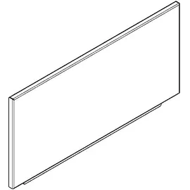 KWC ANIMA Rückwand Edelstahl