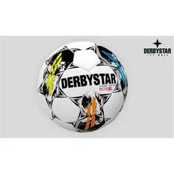 Derbystar STREET SOCCER Heimspiel Fußball Größe 5, rainbow