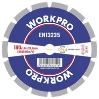 WorkPro GSOSSE-3 Trennscheibe 180 mm 1 St. Keramik, Porzellan,