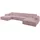 altdecor Wohnlandschaft IREA-U2-v3 - 386x165x77 cm Rosa
