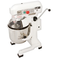 KuKoo Gastro 15L Planetenrührmaschine Spiral Rührmaschine Teigknetmaschine Knetmaschine Rührwerk Küchenmaschine Mixer mit Knetaufsätze Teigschaber 0,55kW 68cm H x 45,6cm L x 36cm B 3 Geschwindigkeiten