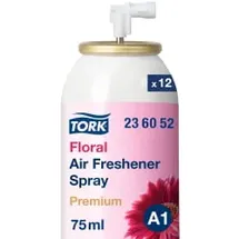 TORK Lufterfrischer Spray mit Blütenduft 12 Stück
