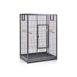 Montana Cages Vogelkäfig Melbourne I - Antik, Vogelkäfig - erweiterbarer Käfig Voliere für Sittiche, Kanarienvögel & Finken