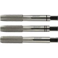 Bohrcraft Hand-Gewindebohrer-Satz HSSG DIN352 metrisches Linksgewinde M 6