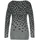 LASCANA Strickpullover Damen grau-meliert-leo