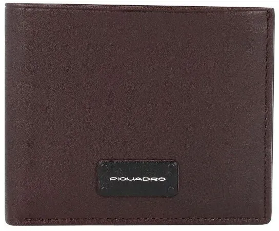 Piquadro Harper Geldbörse RFID Leder 11 cm  braun