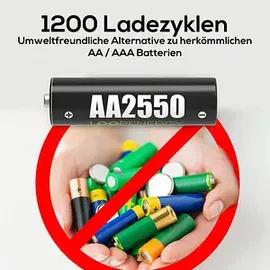 Verico LoopEnergy USB-C USB-C® Akku Li-Ion 1700 mAh 1,5 V 8 St.