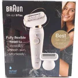 Braun Silk-épil 9 Flex 9006 weiß/gold