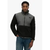 Superdry POLAR FLEECE HYBRID TREKKER schwarz S