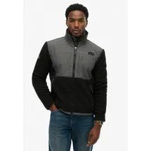 Superdry POLAR FLEECE HYBRID TREKKER schwarz S