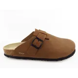 Josef Josef Männer Slipper Weite G Normal Schlupfschuhe schluepfschuhe Slip-ons Mules braun 41 EU