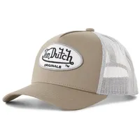 von Dutch Trucker Boston Snapback Cap Mocca/White, Einheitsgröße - Einheitsgröße