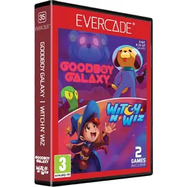 Evercade Goodboy Galaxy/Witch N' Wiz Dual Cartridge
