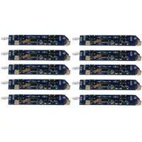 FASE Ventola A Banana Multifunktionzionale Mini Ventola Ricaricabile USB PCBA Mini Ventola Circuito Drei + Luci Scheda Madre B