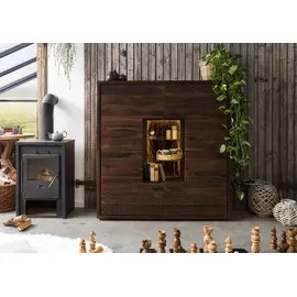 Wolf Möbel Highboard 145 x 40 x 153 cm Braun