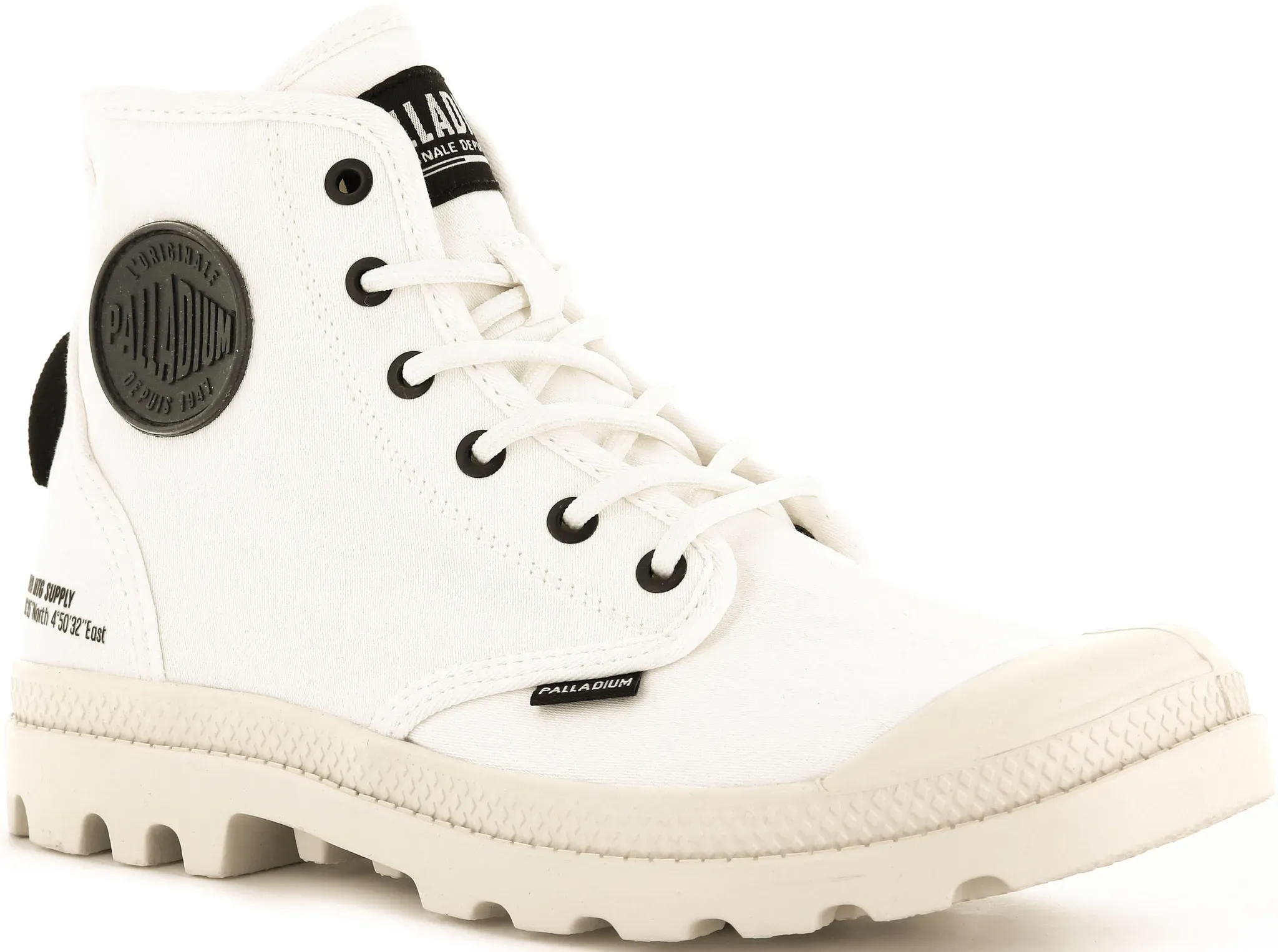 Palladium Schnürboots »PAMPA HI HTG SUPPLY«, aus Textil Palladium weiß 38