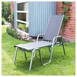 Kettler Basic Plus Stapelliege Aluminium/Outdoorgewebe - Outdoorgewebe Anthrazit