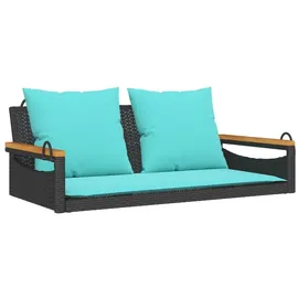 vidaXL Hängebank 109 x 62 x 40 cm Schwarz
