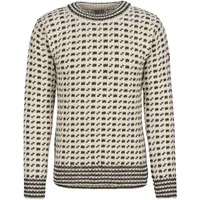 Devold Original Islender Wool Pullover Offwhite / Anth. S