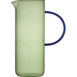 Lyngby Glas Torino Kanne 1,1 l grün-blau