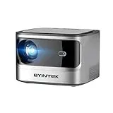 Beamer,18000Lumen,Mini Projektor Bluetooth 4K Full HD 1080P,Autofokus/Trapezkorrektur6D, Android 9.0,Heimkino Video Beamer Unterstützung kompatibel mit Smartphone/Laptop /MP3 /MP4