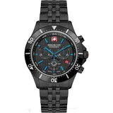 Swiss Military Hanowa Herren-Uhren Analog Quarz One Size Schwarz 32019281