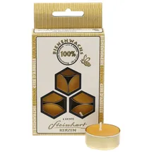 Steinhart Kerzen Teelicht 6 St. 100% Bienenwachs