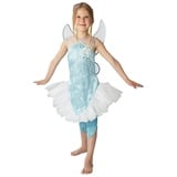 Rubie ́s Kostüm Disney's Tinkerbell Periwinkle Kostüm für Kinder, Hellblaues Schlauchkleid der Zwillingsschwester von Tinkerbell 116