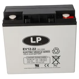 Landport Akkusatz 12V 22000 mAh 5 St.