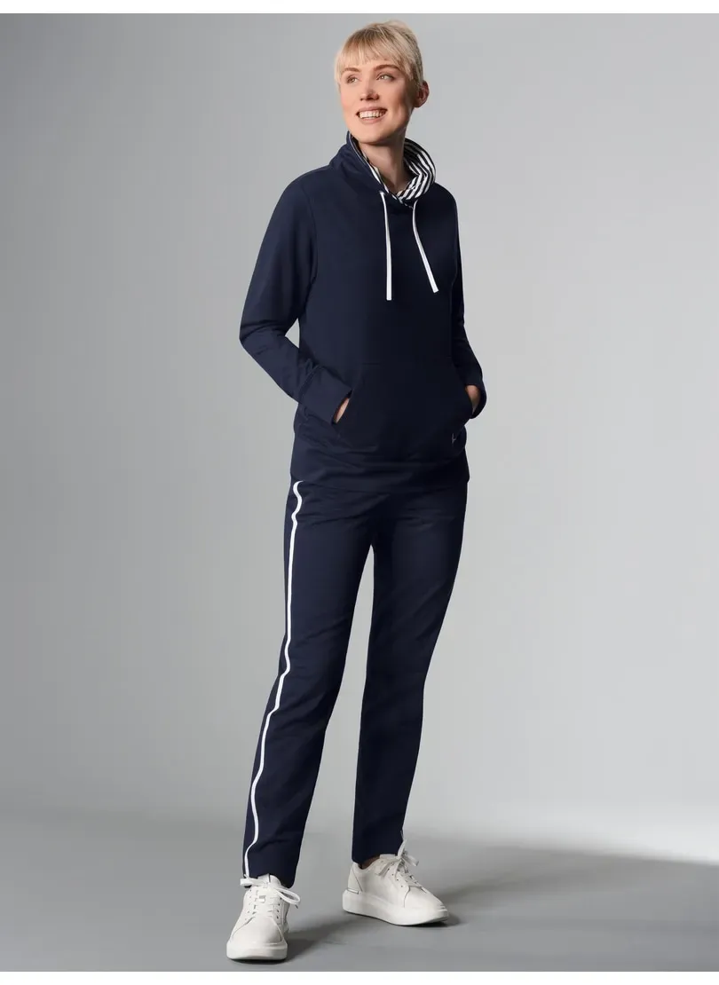 Trigema Jogginganzug »TRIGEMA Homewear Set im maritimen Look«, (1 tlg.) Trigema navy M