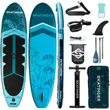 SUP-Board SKATINGER Octopus 335x86x15 cm (11') allround, mit Zubehö set
