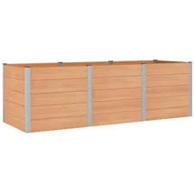 vidaXL Hochbeet 300 x 100 x 91 cm Braun