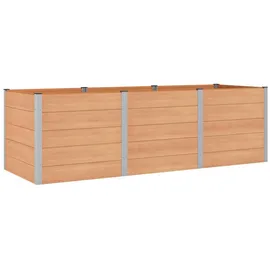 vidaXL Hochbeet 300 x 100 x 91 cm Braun