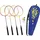 Donic Schildkröt Schildkröt 970909 - Federball Set 4-Player (4 Schläger, 2 Federbälle, Nylon-Tasche)