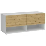 FMD Aufbewahrungsbank mit 2 Schubladen 108,9x41,7x46,1 cm