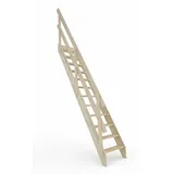 starwood treppen Raumspartreppe 60 cm Holz