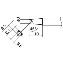 Composit Lötspitze Serie T17, BCM3
