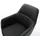 DeLife Freischwinger Pejo-Flex Echt-Leder Schwarz Freischwinger flach Schwarz Taschenfederkern