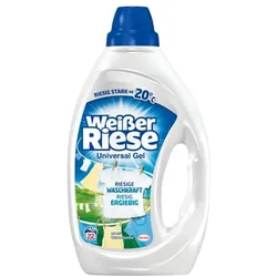 Weißer Riese Vollwaschmittel »Weißer Riese Universal Gel« 990 ml blau